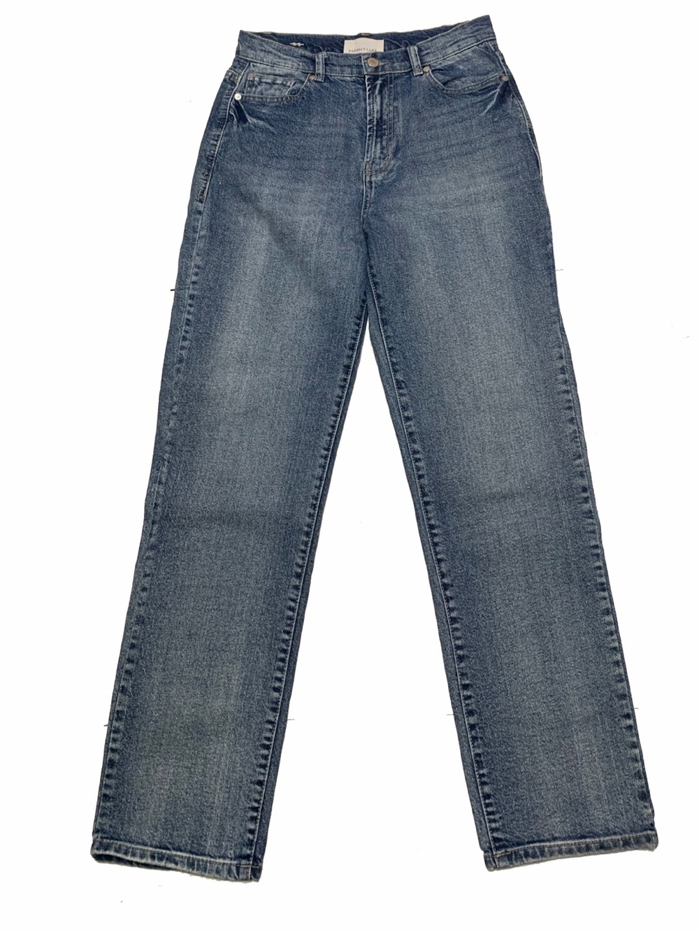 Habitual Straight-Leg Jeans in Medium Wash Blue